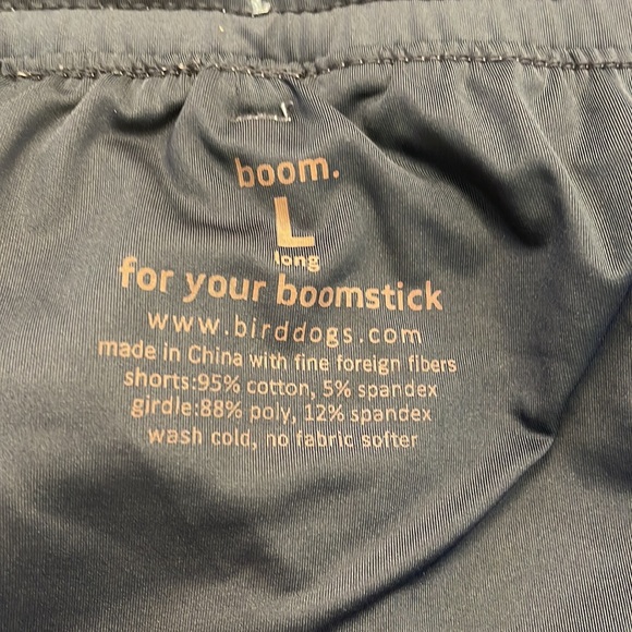 Men’s Birddog athletic shorts “shanty boys” with liner - Size Large (long) 9” - Picture 4 of 6